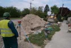 támfalépítés, gépi földmunka, vízrendezés, környezetvédelmi beruházások